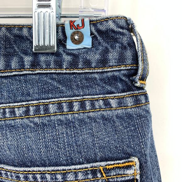 Vintage Y2K K Jeans By Kookai Bootcut Jeans Medium Wash Womens Size 40 US M 10 - Picture 3 of 7